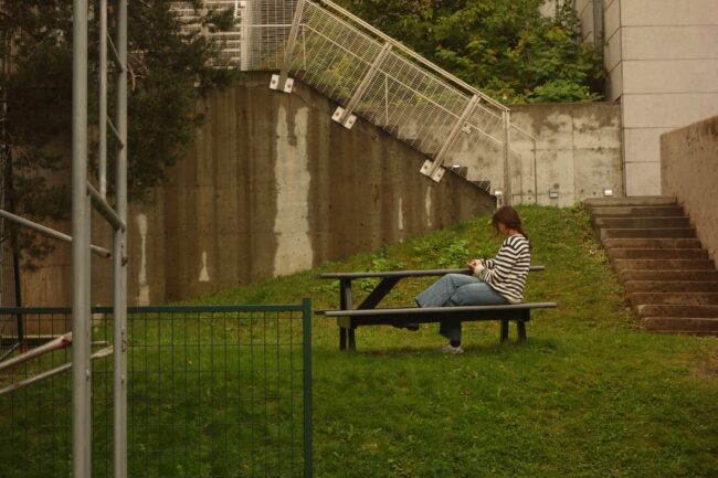 McGill sous les échaffaudages